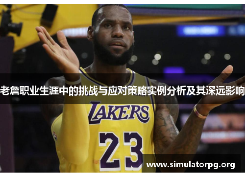 老詹职业生涯中的挑战与应对策略实例分析及其深远影响 老詹职业生涯中的挑战与应对策略实例分析及其深远影响